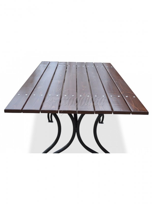 Стол садовый giardino Club d500 сталь черный 24125