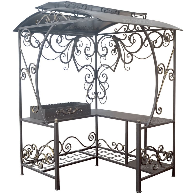 Взр2280 мангал с крышей Roof Grill