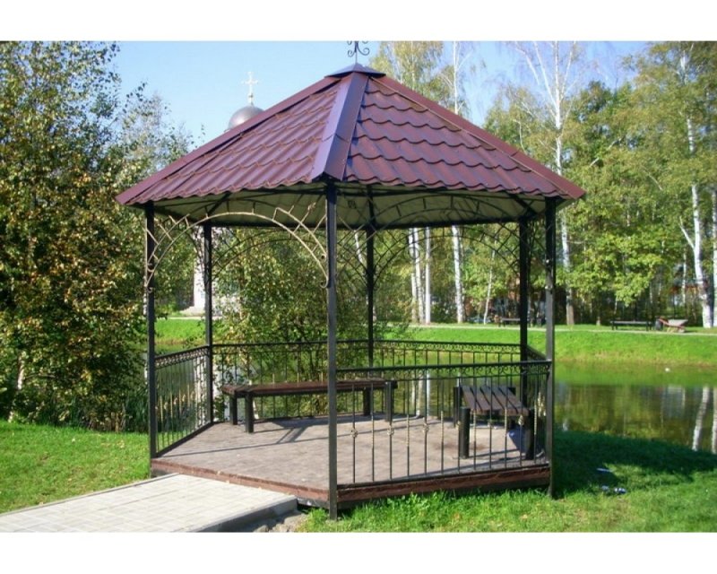 Беседки из металла