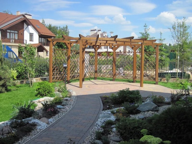 Пергола Парковая Wood