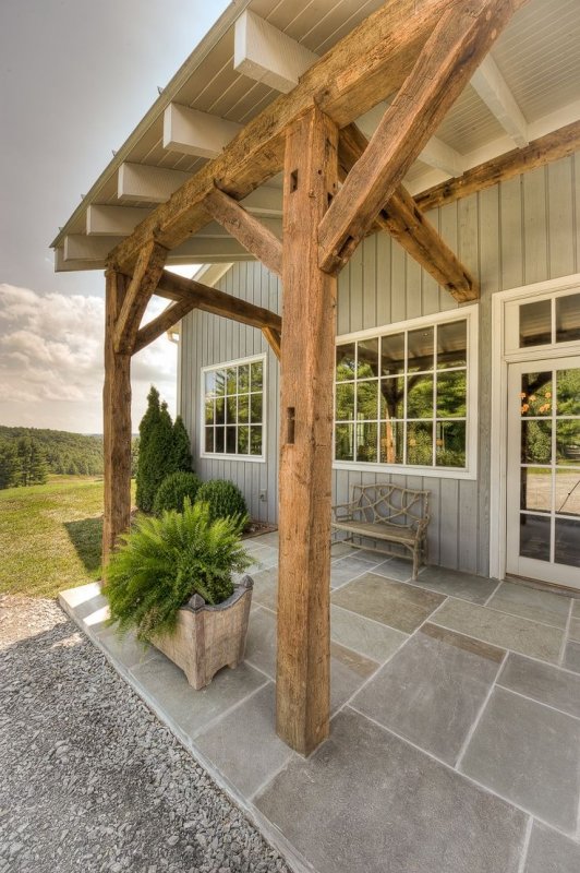 Timber frame веранда