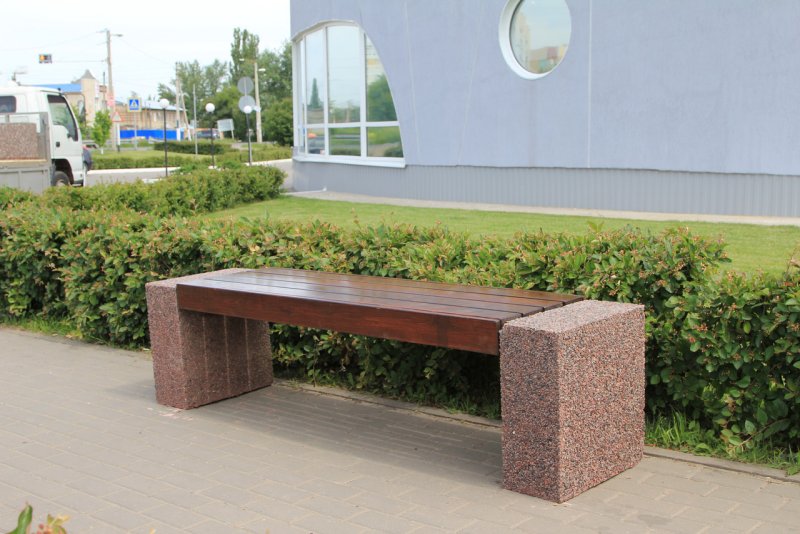 Скамейки из бетона