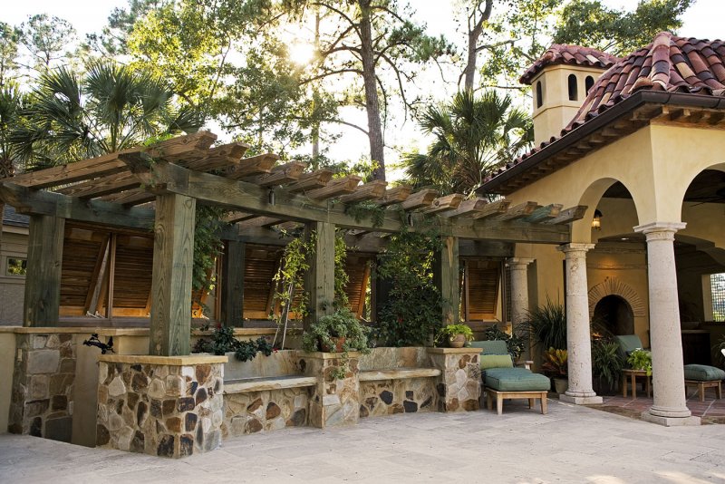 Mediterranean Pergola