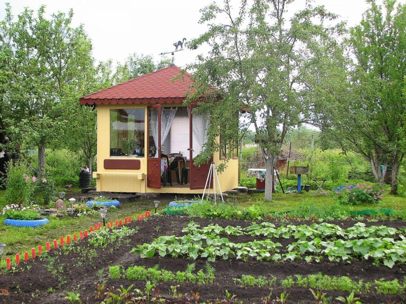 Летние кухни беседки огороды