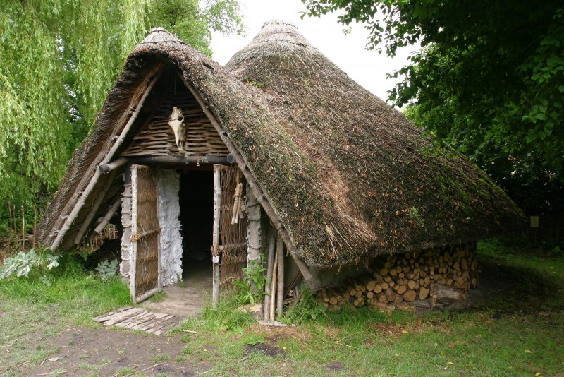 Хижины кельтов
