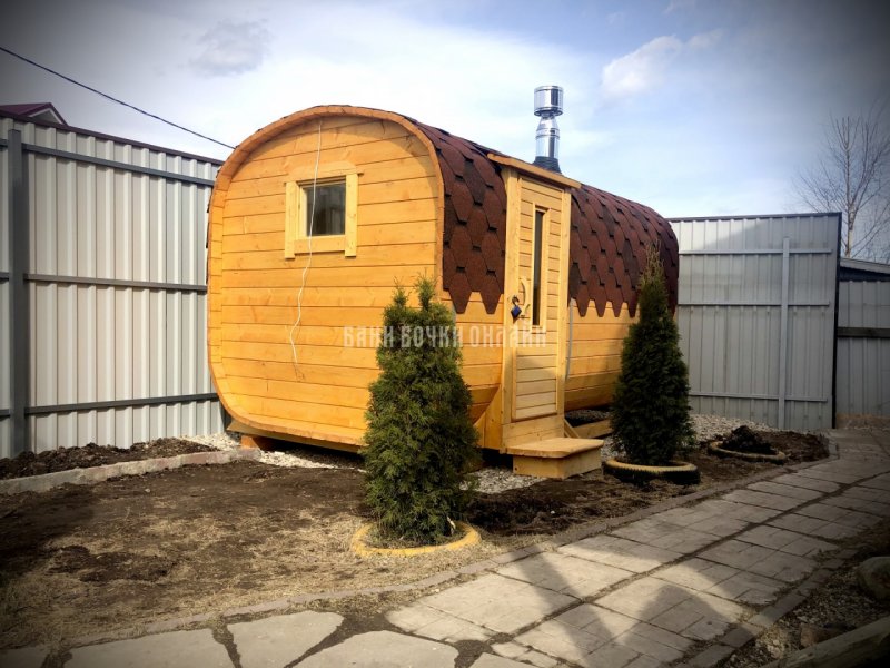 Баня бочка в Оренбурге