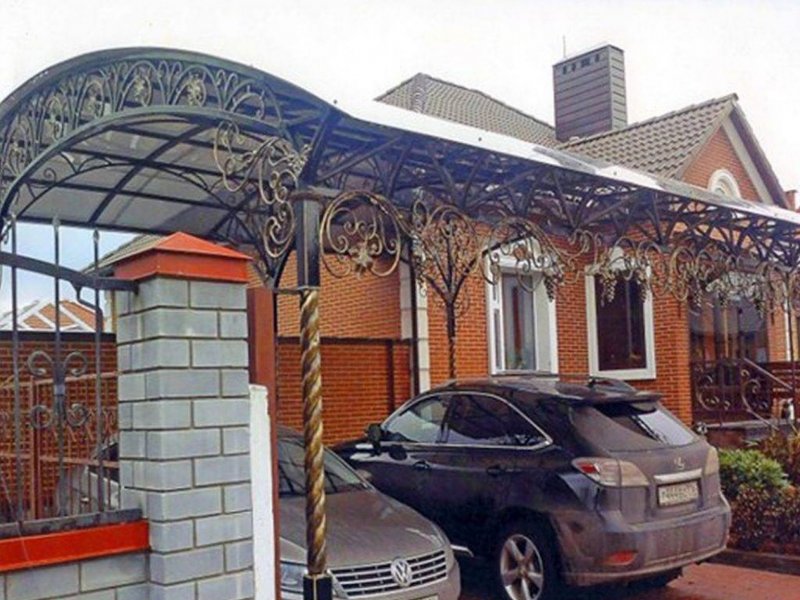 Кованые беседки