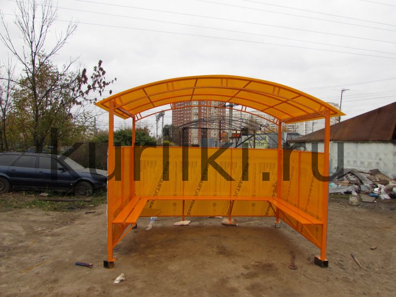Курилка из дерева