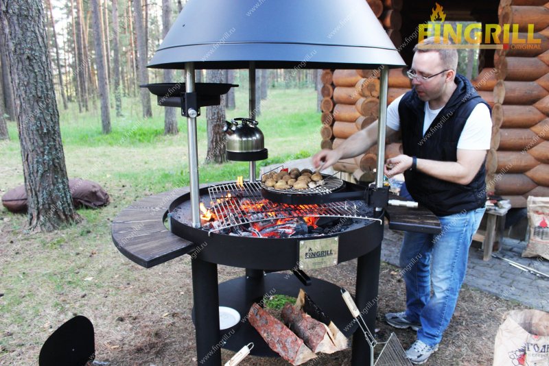 Гриль барбекю fingrill Nordic.