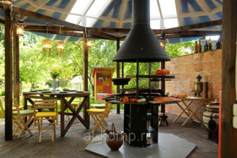 Островной гриль LAPPIGRILL 90