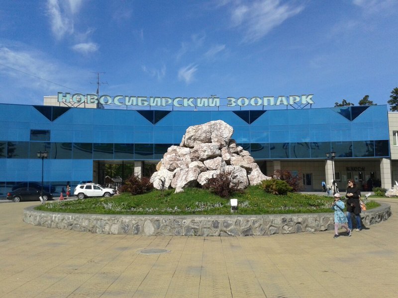 Новосибирский зоопарк снаружи