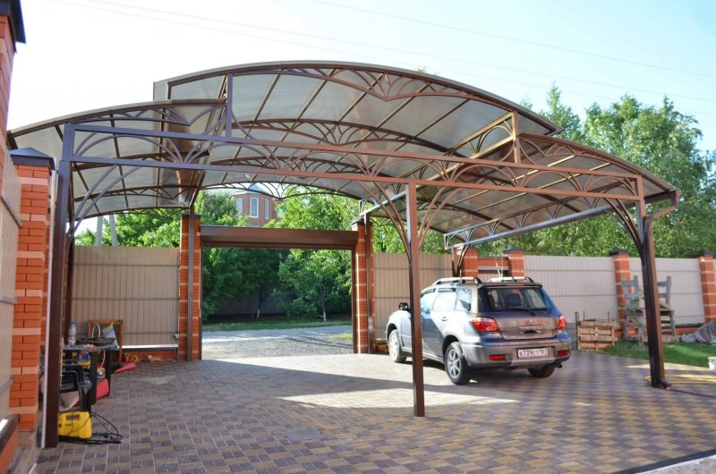 Автонавесы из поликарбоната