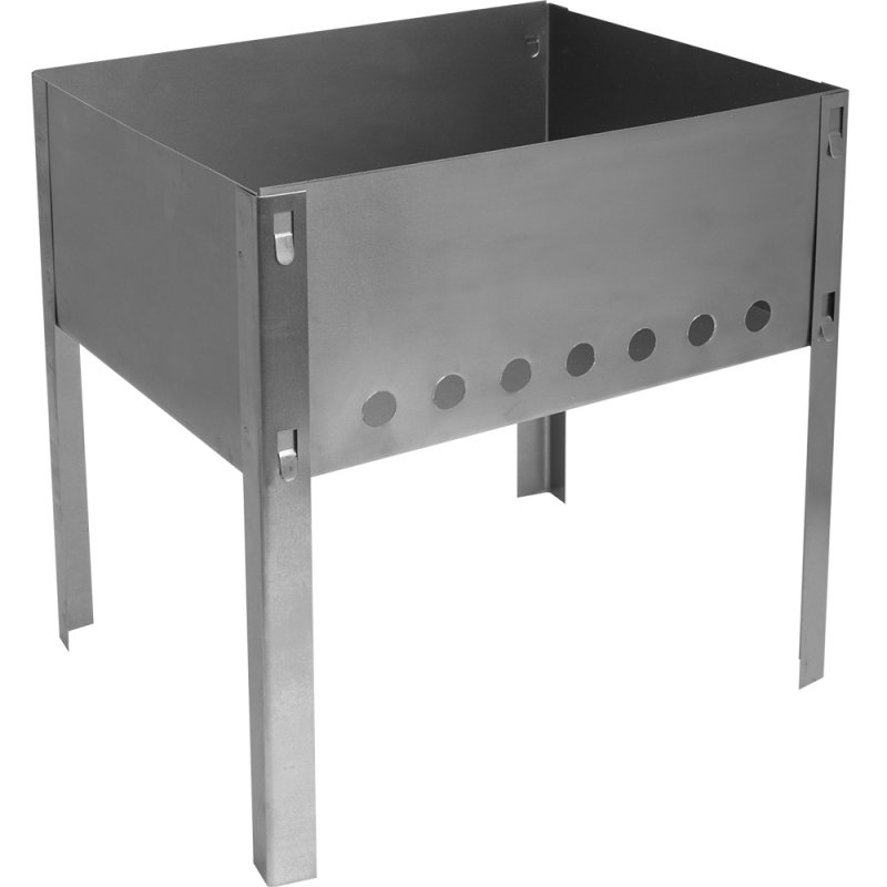 Мангал 300*240*300мм сборный, без шампуров в коробке hot Pot 61530