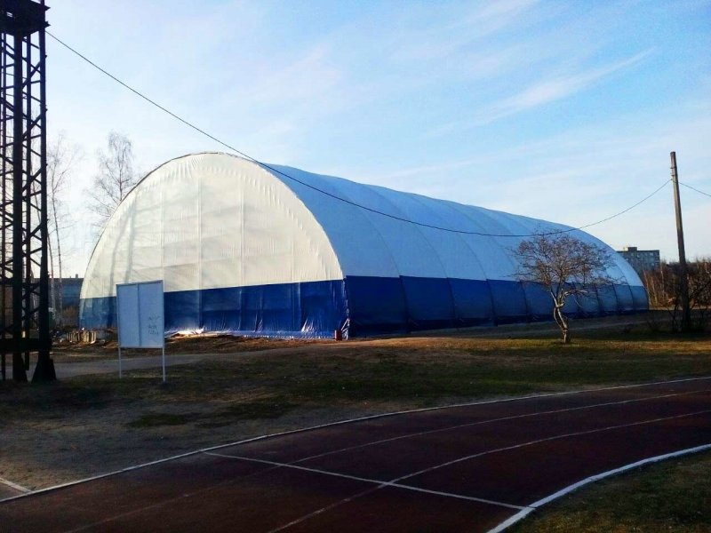 Каркас тентового Ангара