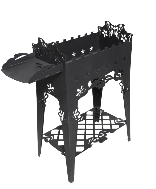 Мангал разборный Kraber сталь 3мм