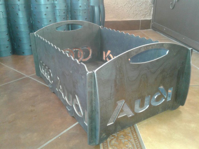 Мангал с лого Audi