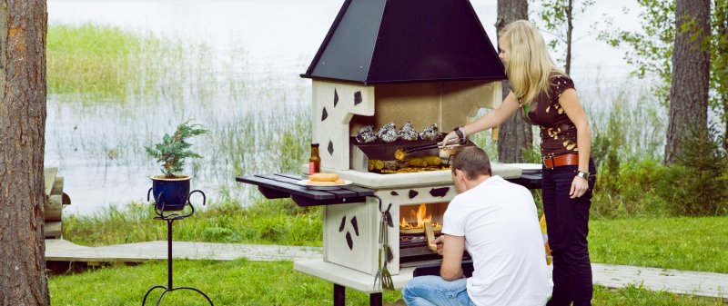 Финский гриль fingrill (Valugrilli) grafit Garden