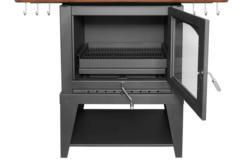 Гриль мангал барбекю дровяной для дома и дачи модель "Grill 700