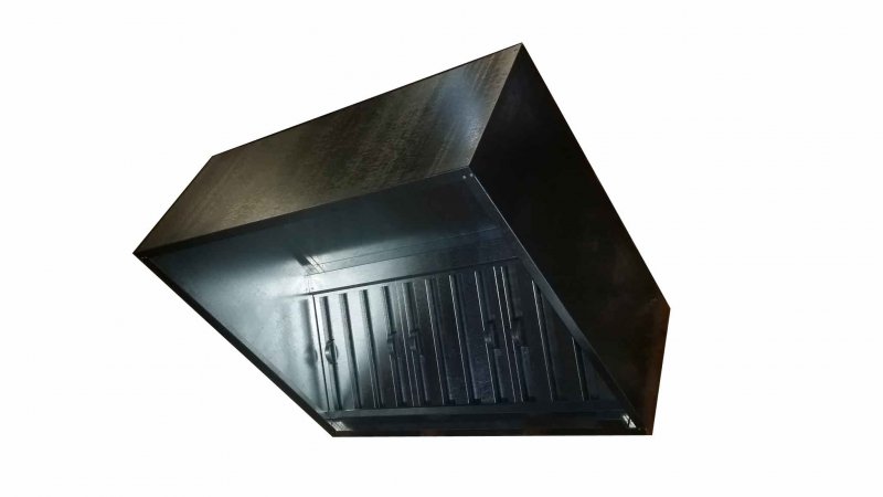 Зонт вытяжной из оцинкованной стали 1200х600