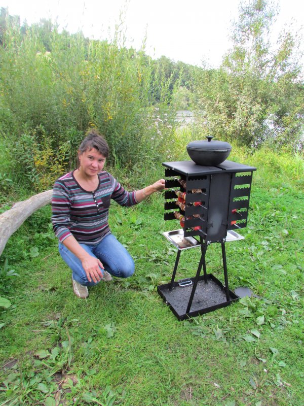 Шашлык на мангале