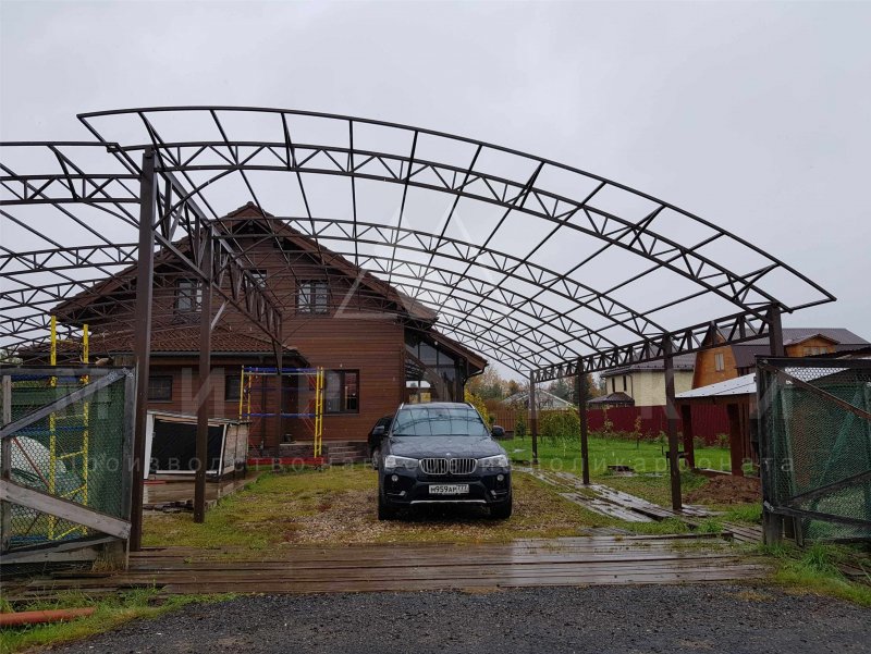 МИРАРКИ навесы из поликарбоната