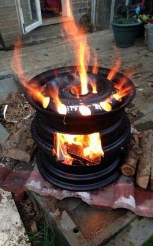 Жаровня из дисков