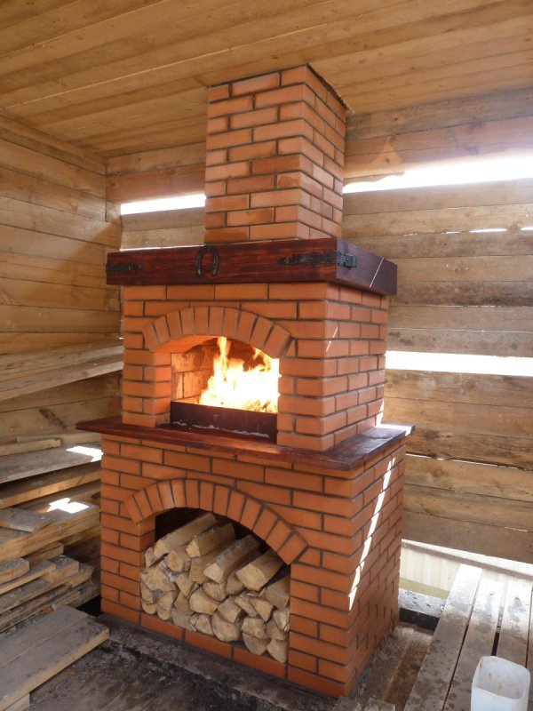 Кирпичные камины для дачи