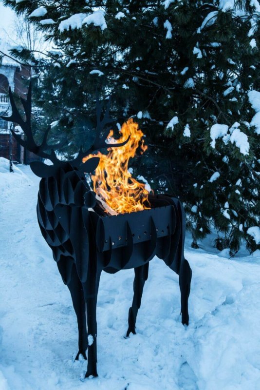Мангал олень Firewood