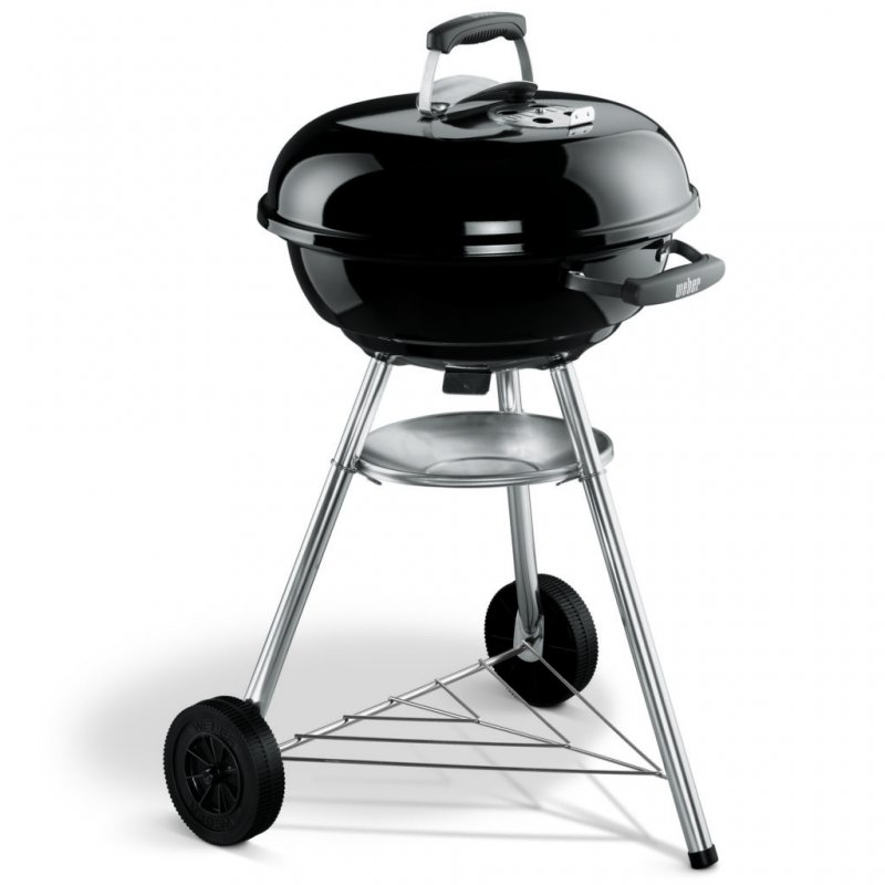 Гриль угольный Weber Compact kettle 57 см, черный 1321004 (США)