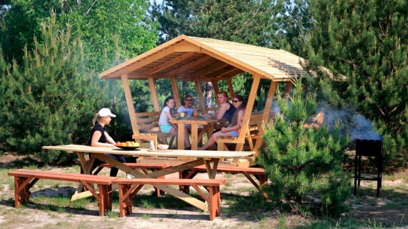 Беседка для шашлыка