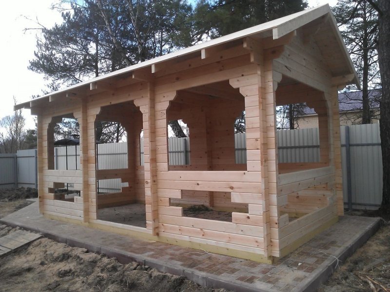 Деревянные беседки Смоленск