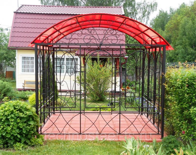 Беседки из металла
