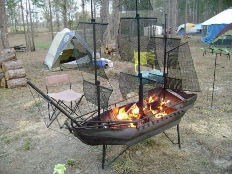 Креативные мангалы своими руками