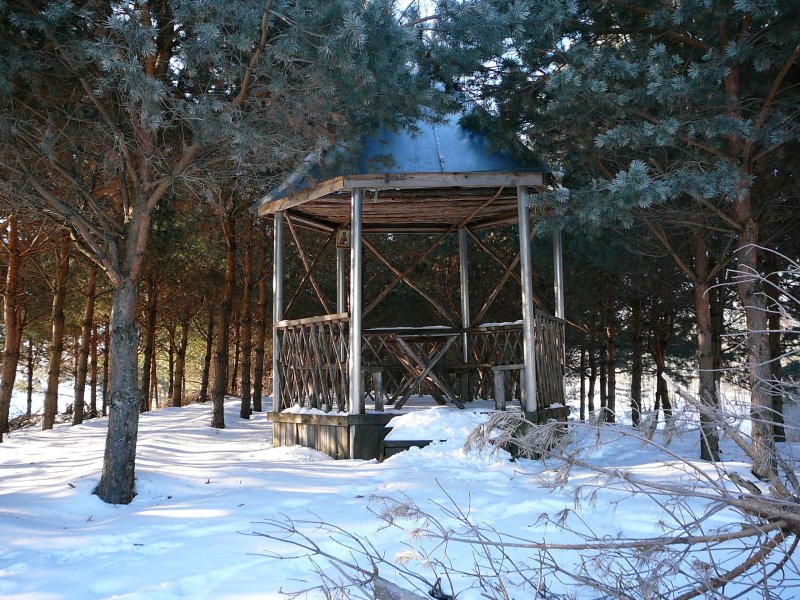 Беседка в парке