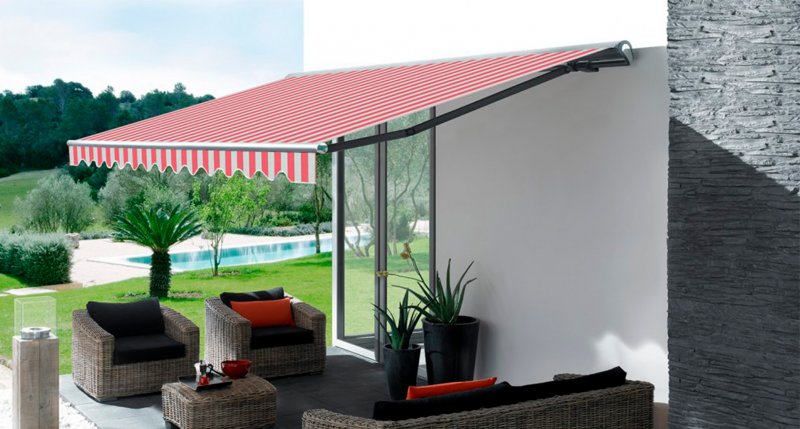 Кассетные маркизы для террасы markilux3300