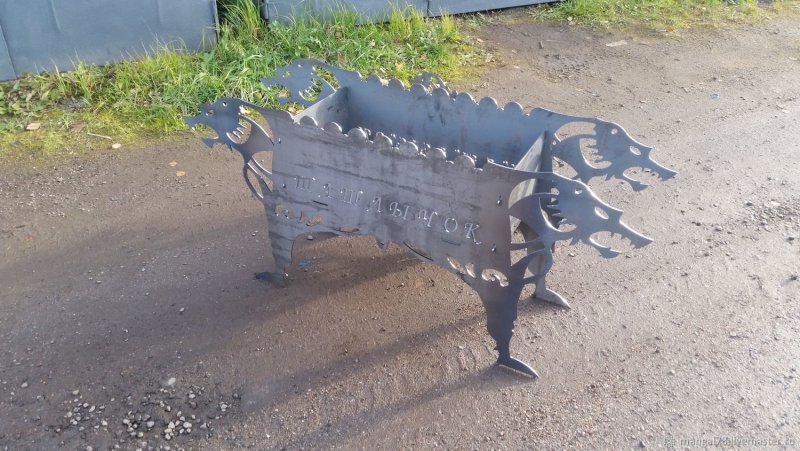 Как собрать мангал волка деально