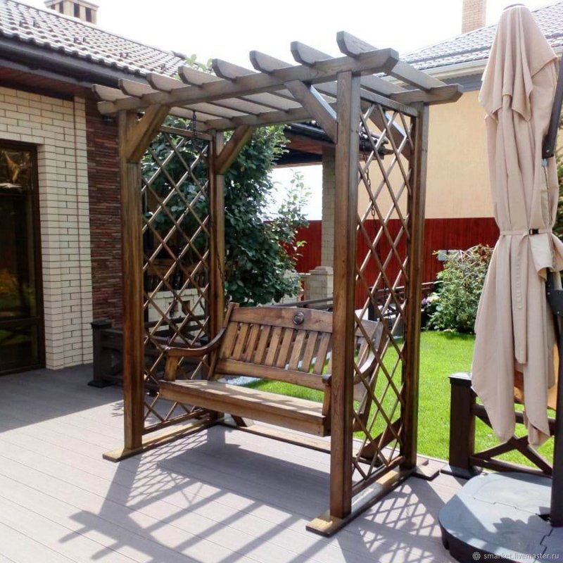Садовая качель Pergola