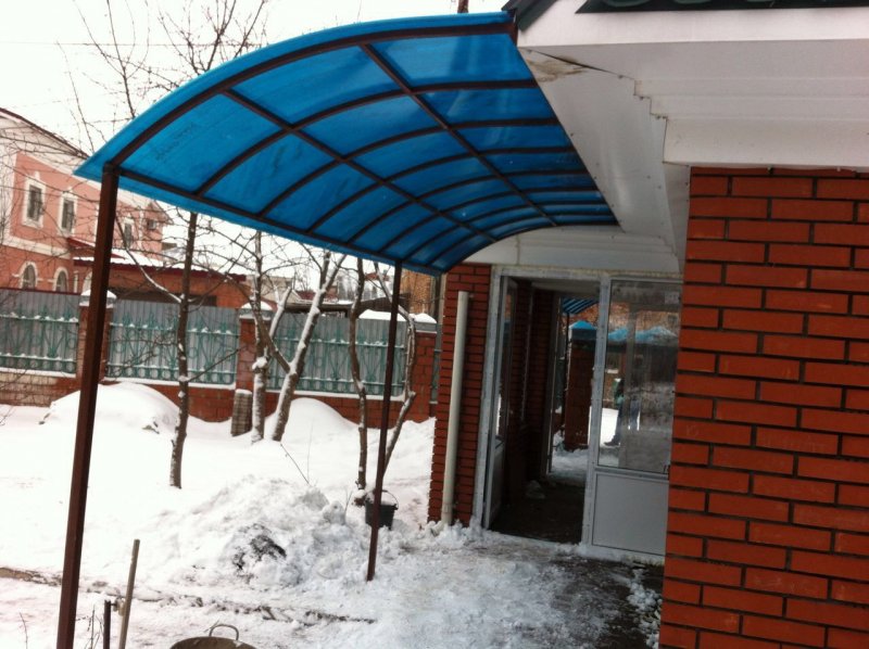 Козырек из поликарбоната