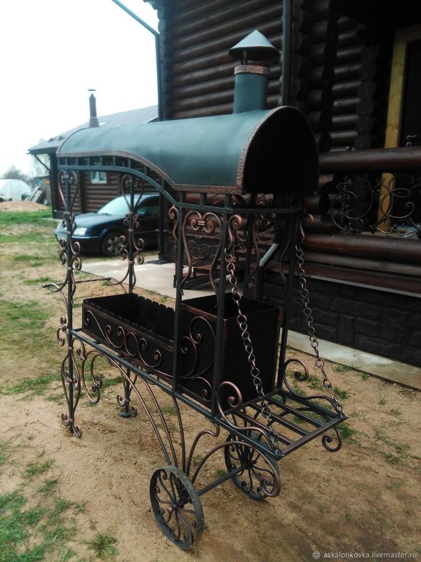 Взр2280 мангал с крышей Roof Grill