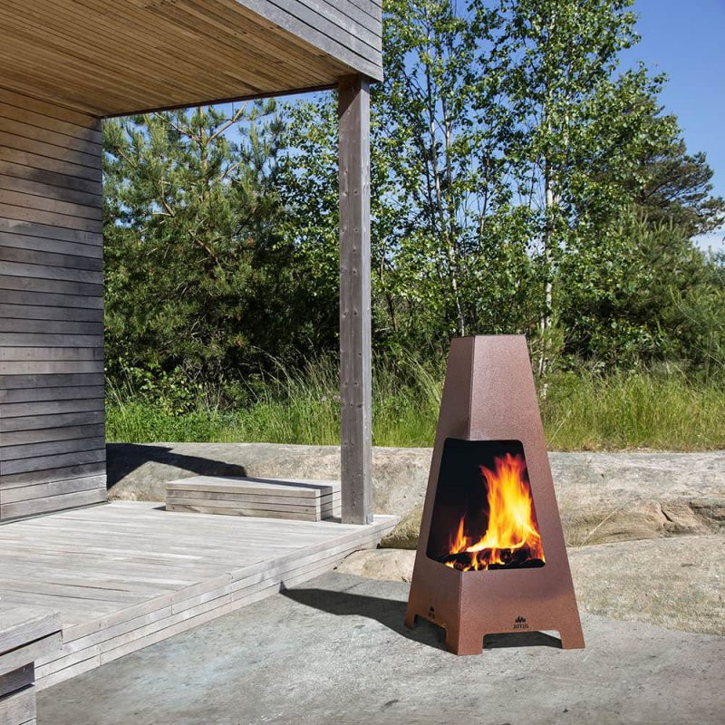 Jotul уличный камин