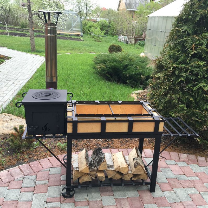 Камин уличный Fireplace