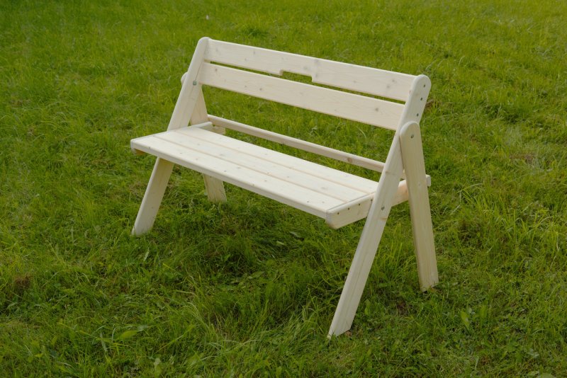 Скамейка Kingsbury из акации