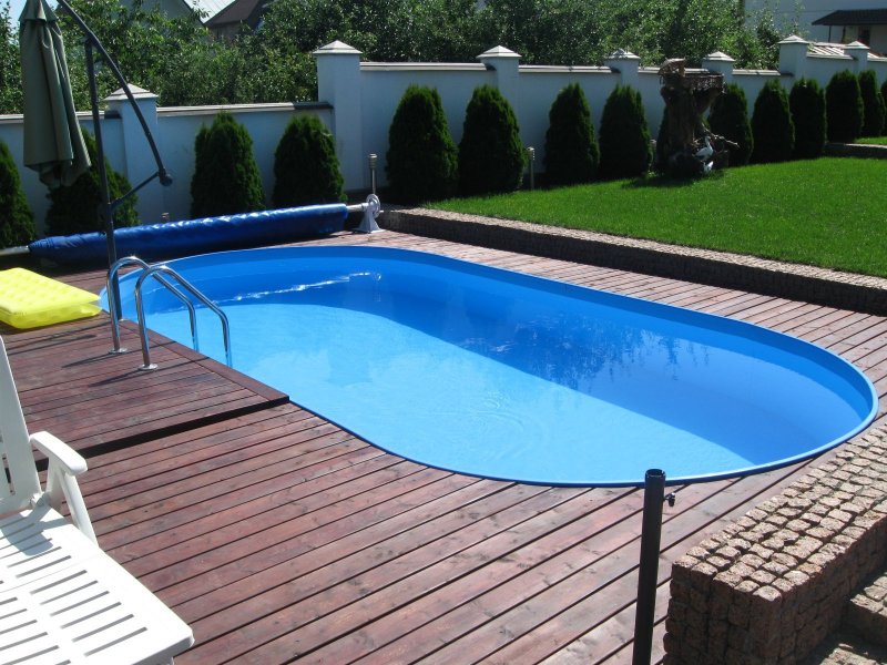 Бассейн сборный Summer fun овальный-oval5,25*3,2 м. chemofory