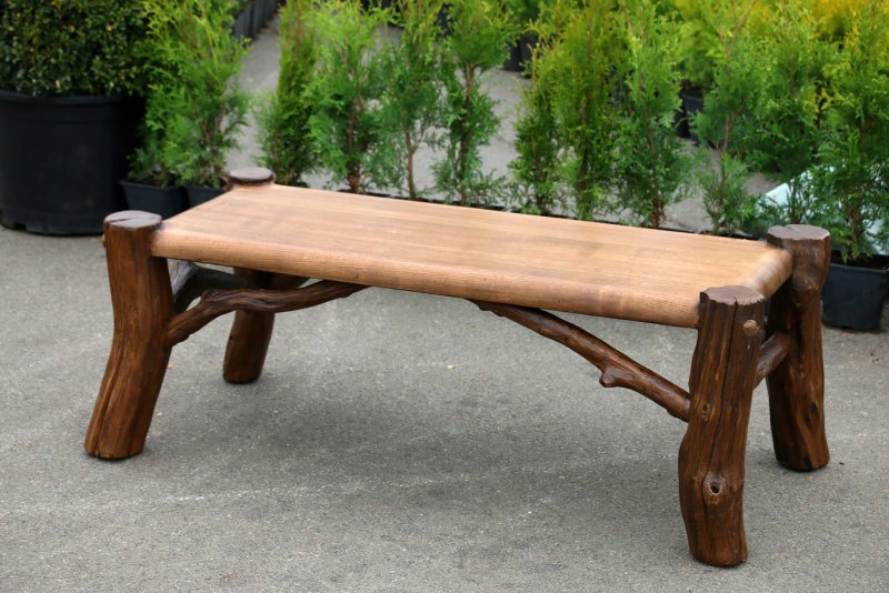 Скамейки из коряг