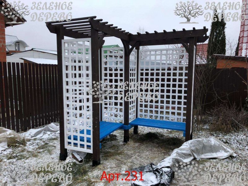 Пергола изготовление в Пензе