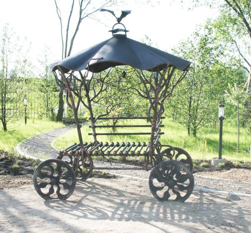 Кованая карета