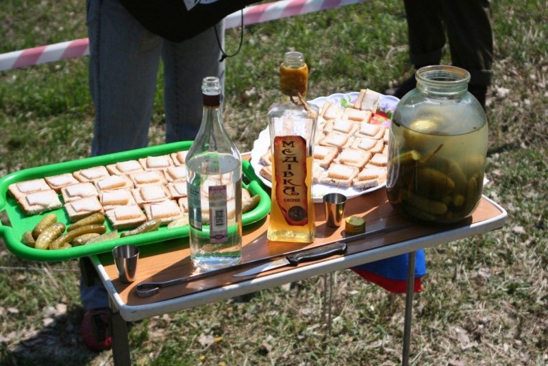 Алкоголь на даче