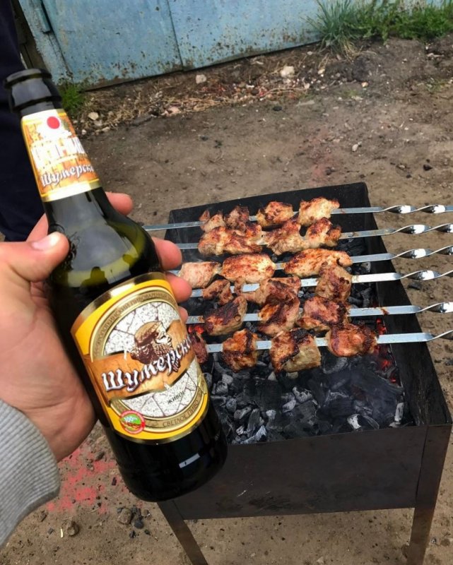 Шашлык и бухло