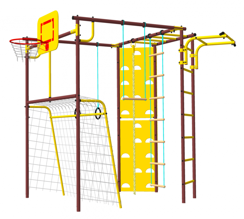 Спортивно-игровой комплекс babysport городок дачный 16