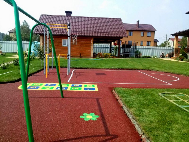Спортивная площадка для детей частный дом